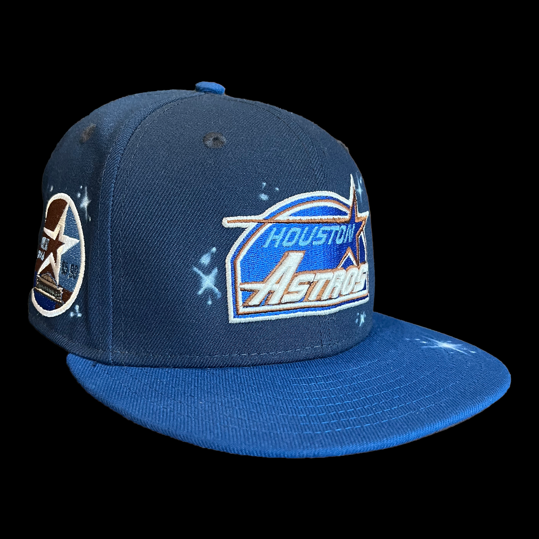 Blue Astros Stars *Brown UV*