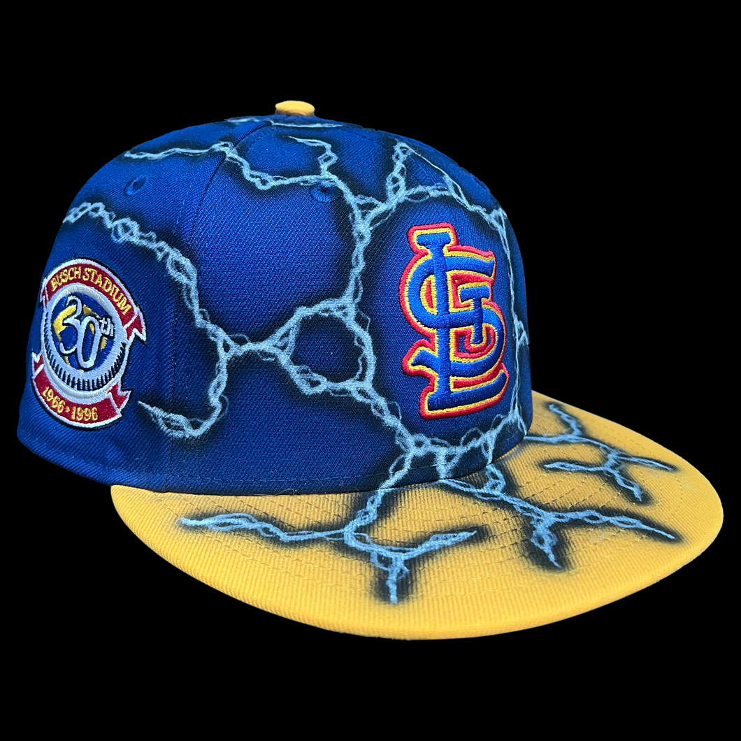 *7 1/4* St Louis Cardinals  Black Lightning *GREY UV*