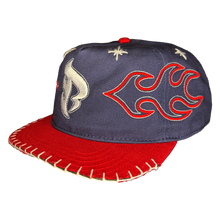 Load image into Gallery viewer, *Shortie* “Samurai” 2-tone Snapback
