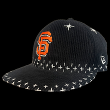 Load image into Gallery viewer, *7 1/4* Sashiko Corduroy SF Giants *Grey UV*
