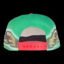 Load image into Gallery viewer, “Viva Mexico” Airbrushed Snapback*GREY UV*
