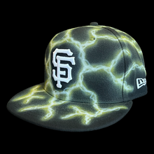 Load image into Gallery viewer, *7 3/8* Yellow Lightning SF *GREY UV*

